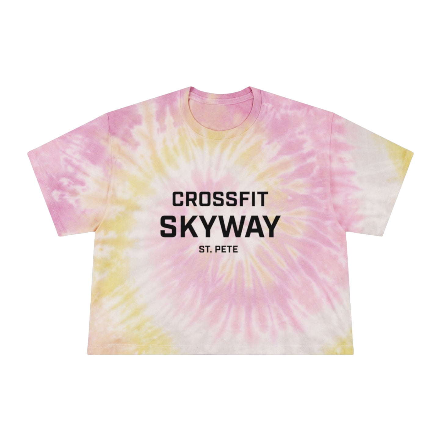 Skyway Tie-Dye Crop Tee
