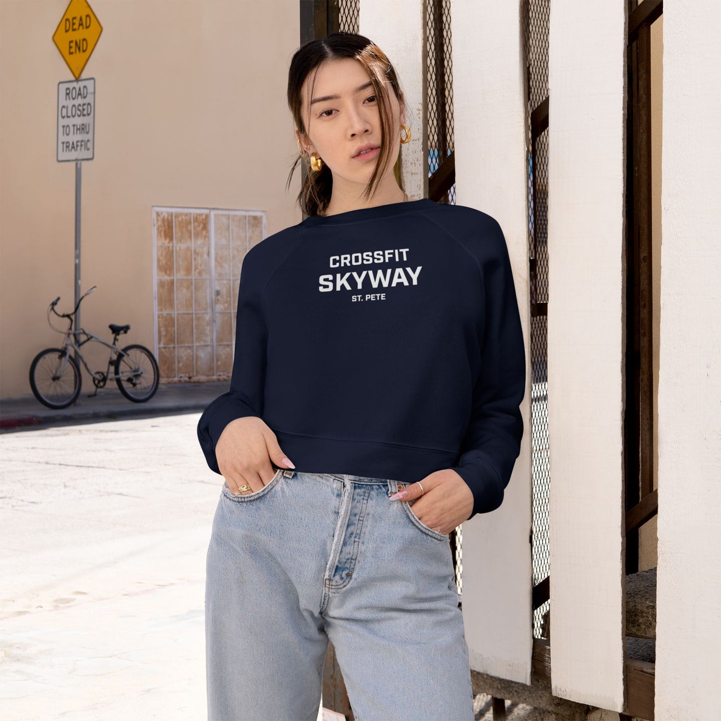 Skyway Cropped Fleece Pullover