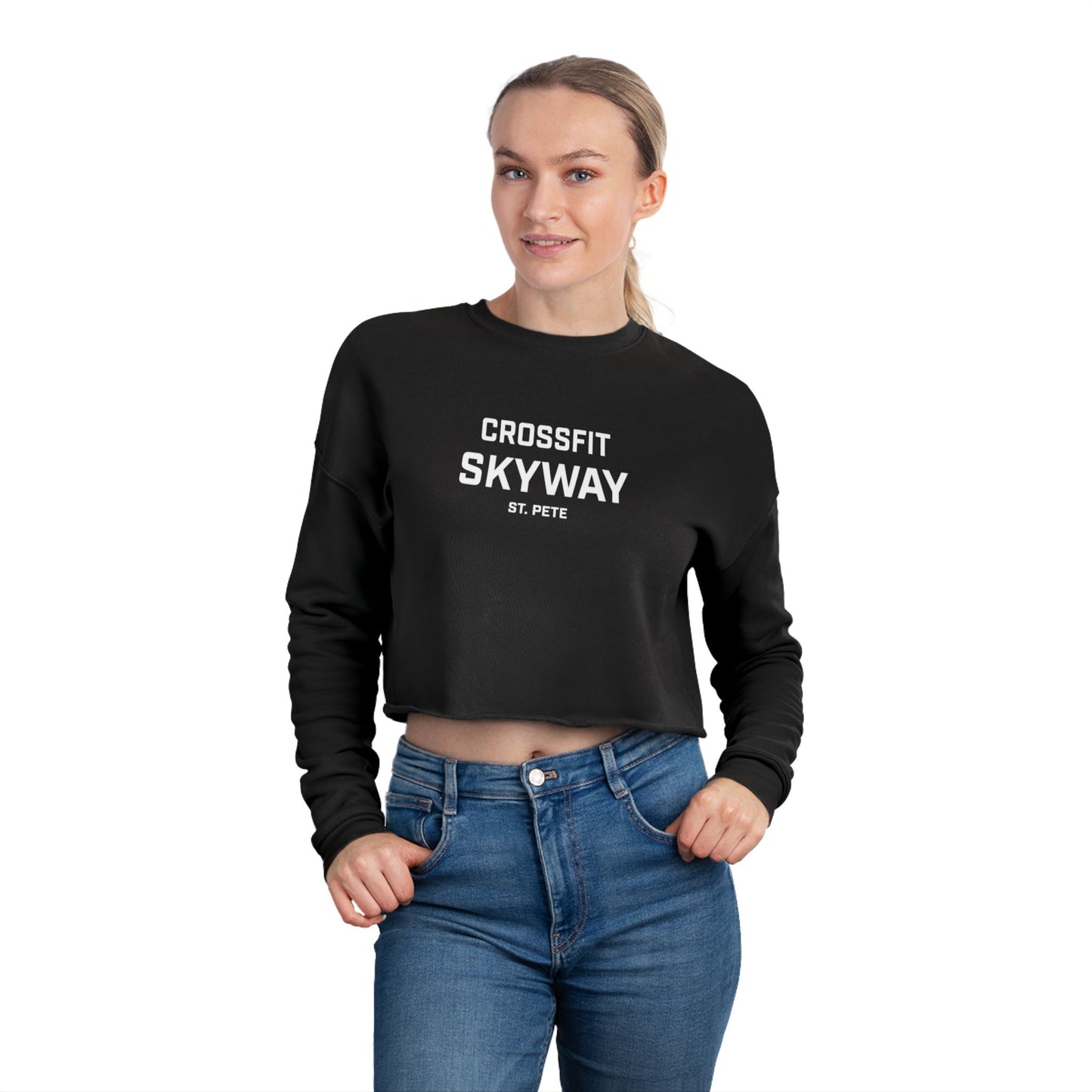 Skyway Cropped Sweatshirt