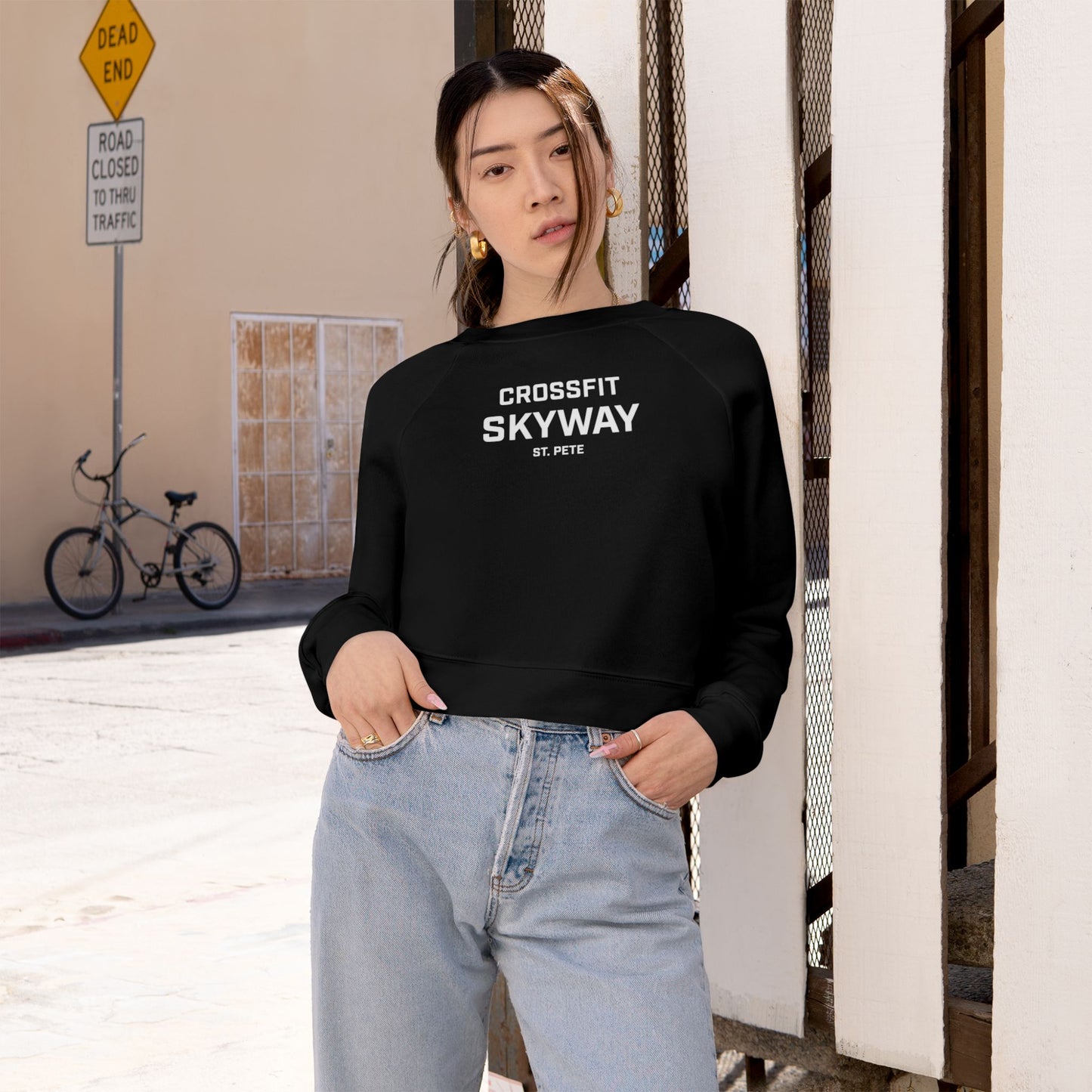 Skyway Cropped Fleece Pullover