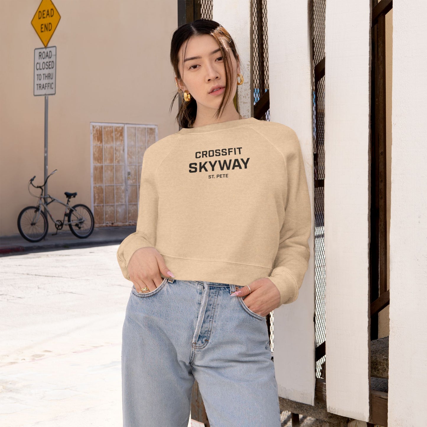 Skyway Cropped Fleece Pullover