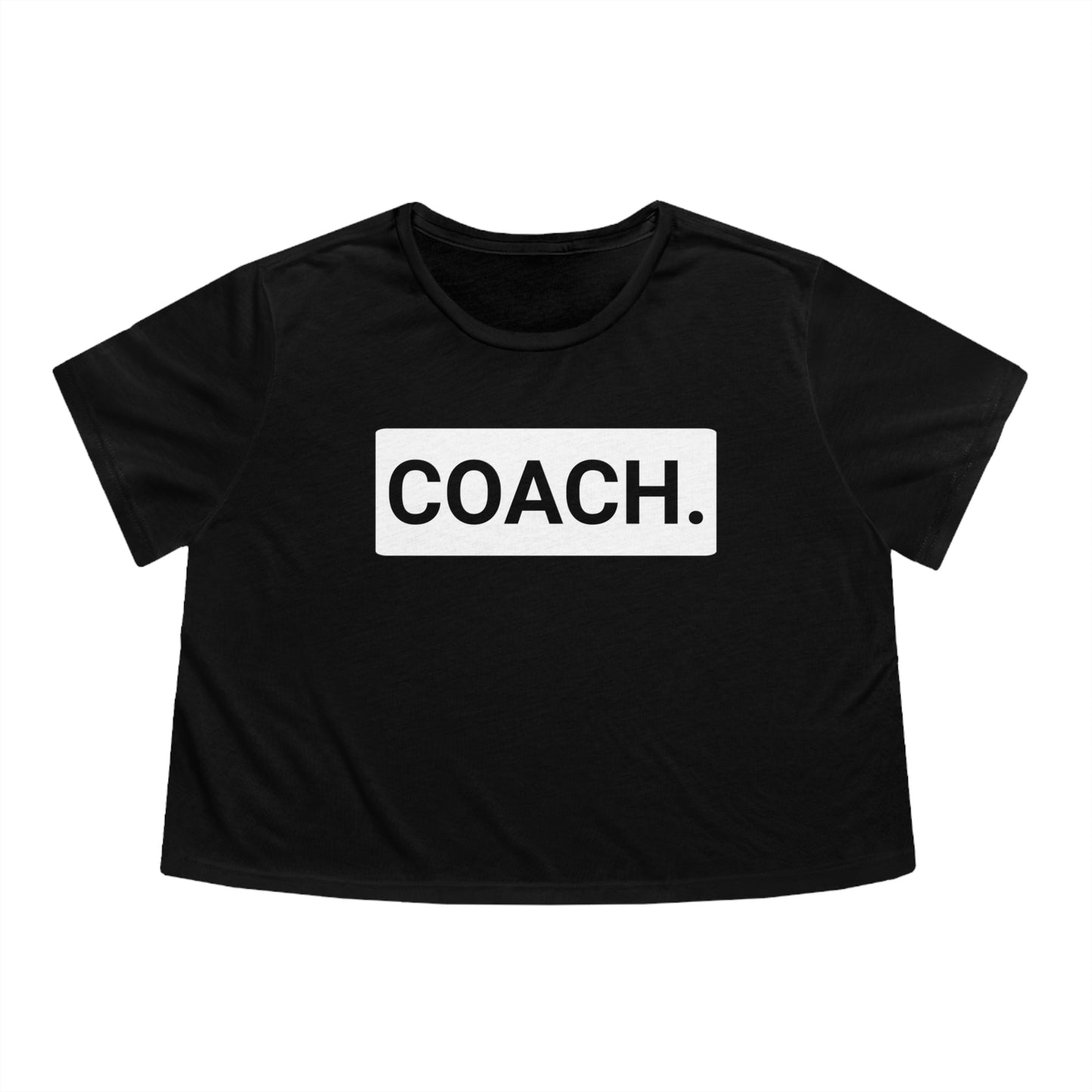 Coach .Basic Women's Flowy Cropped Tee