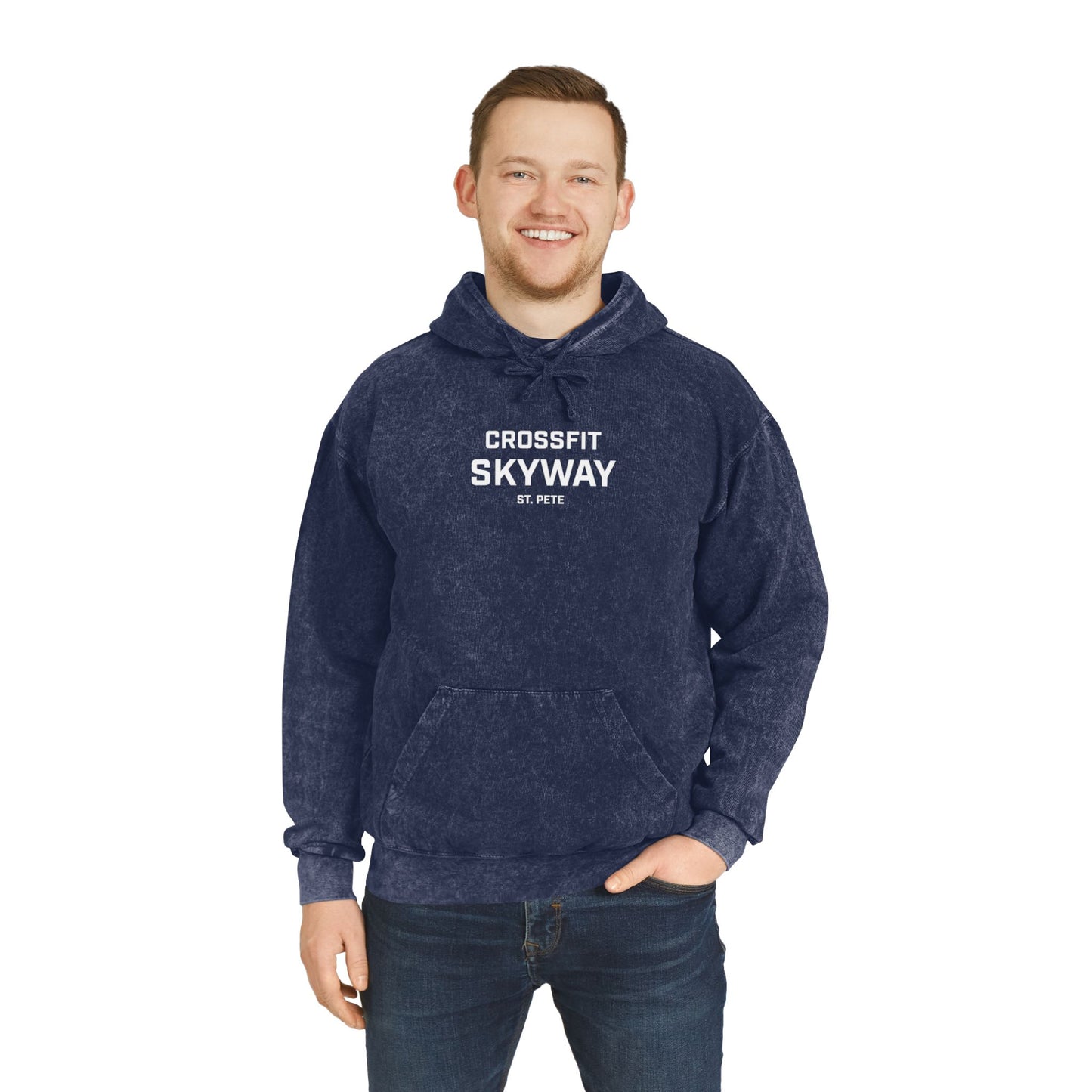 MINERAL WASH SKYWAY HOODIE