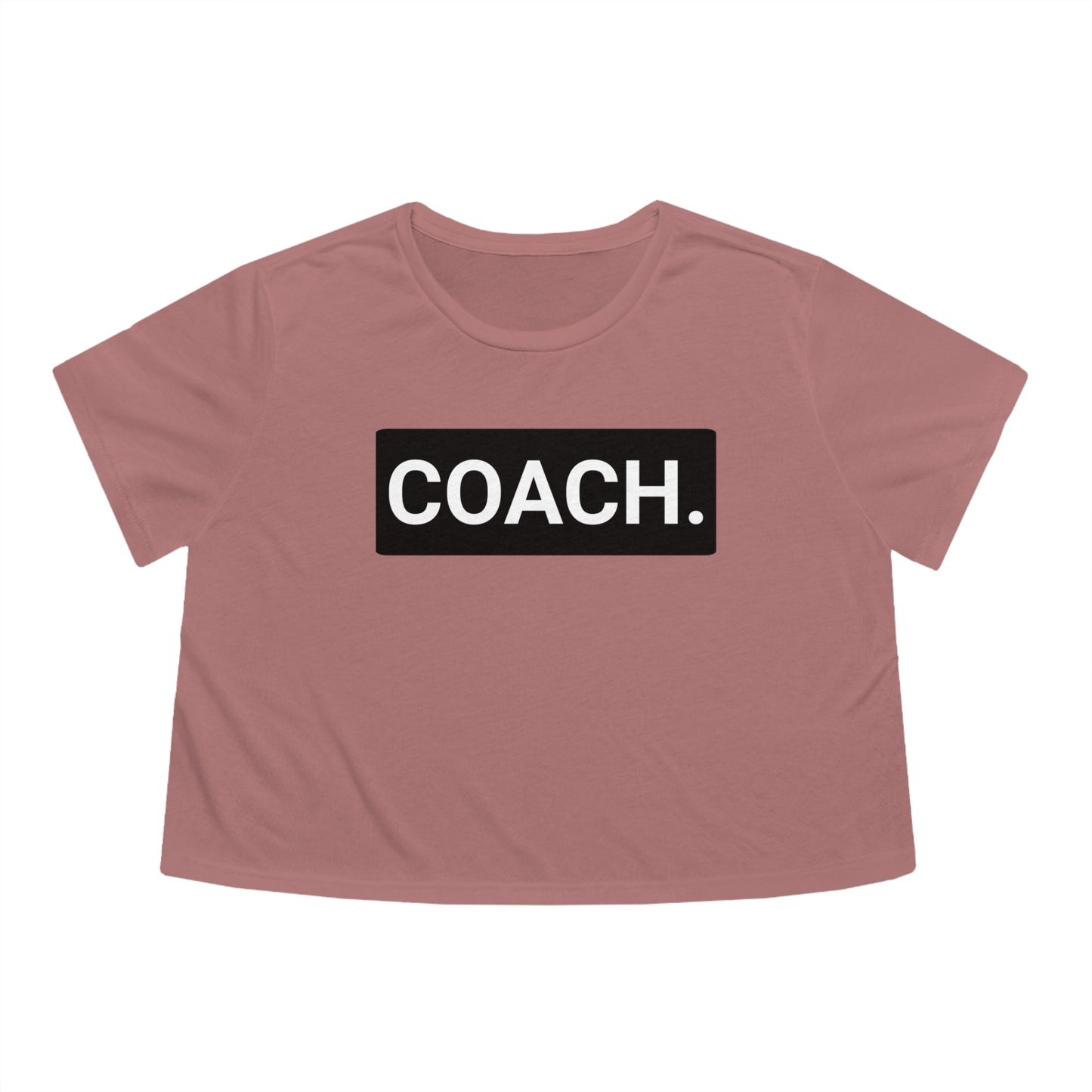 Coach .Basic Women's Flowy Cropped Tee