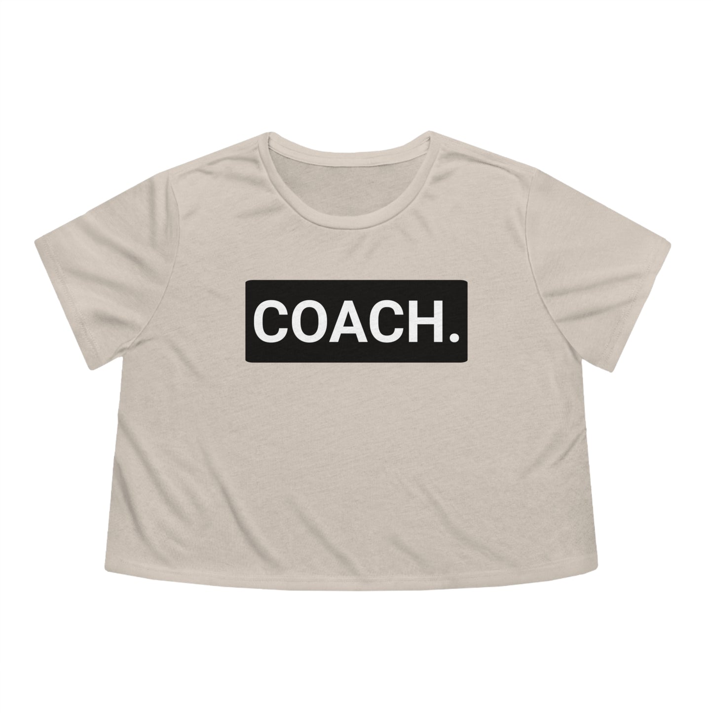 Coach .Basic Women's Flowy Cropped Tee