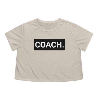 Coach .Basic Women's Flowy Cropped Tee